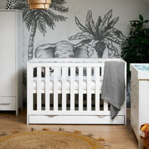 Obaby Nika Cot Bed with Drawer