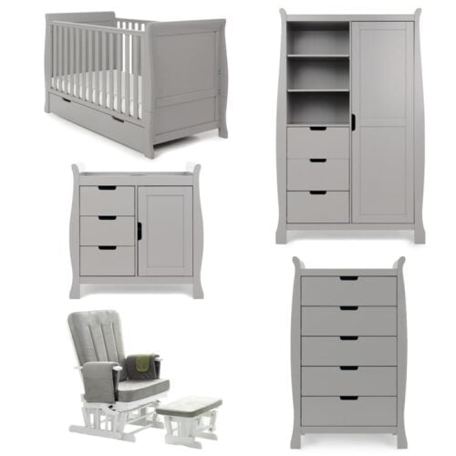OBaby Stamford Classic 5 Piece Room Set offers families the perfect combination of style, quality and practicality.