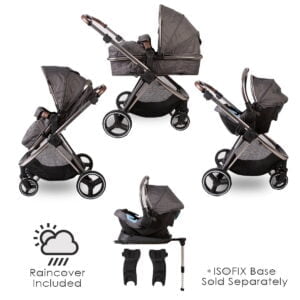 Red Kite Push Me Pace 3 in 1 Travel System with Infant Carrier - Icon