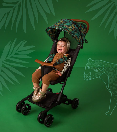 Bizzi Growin Bizzi Buggi Lite Compact Travel Stroller - Jungle Roar