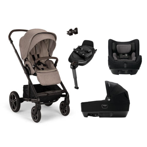 Nuna MIXX next + CARI next Generation Travel System - Cedar