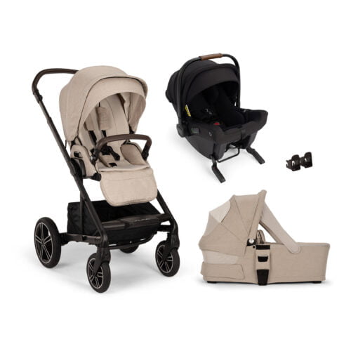 Nuna MIXX next + PIPA urbn Travel System - Biscotti