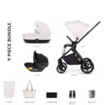 Venicci Claro 3 in 1 Travel System - Vanilla