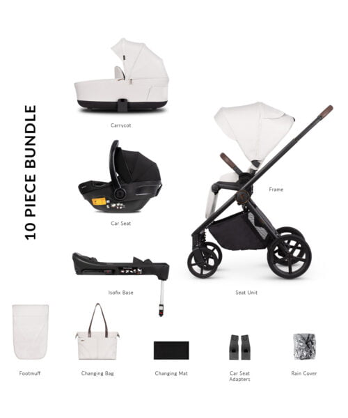 Venicci Claro The Complete Travel System Bundle - Vanilla